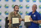 MOU Signing - CEO Allen Cedras and Dr. Rocamora