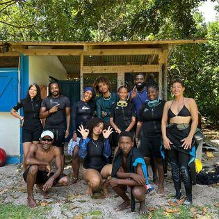 Mass Coral Out-planting Group Photo