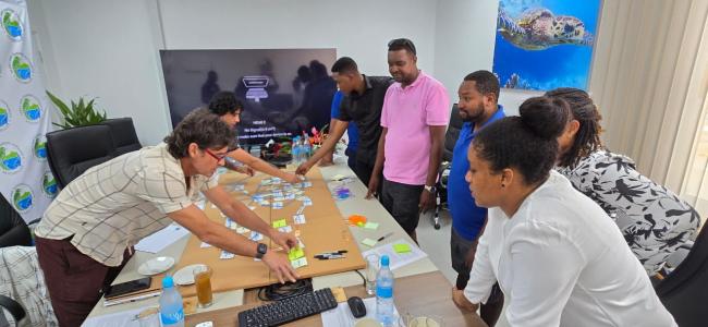 Mapping ongoing during the training