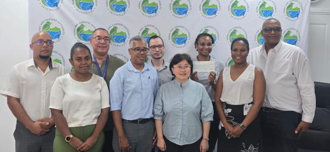 Handover of Cheque