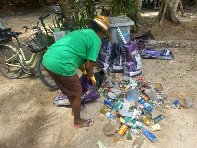 Clean-up in the Veuve Reserve