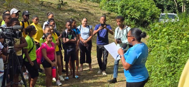 PS addressing the participants